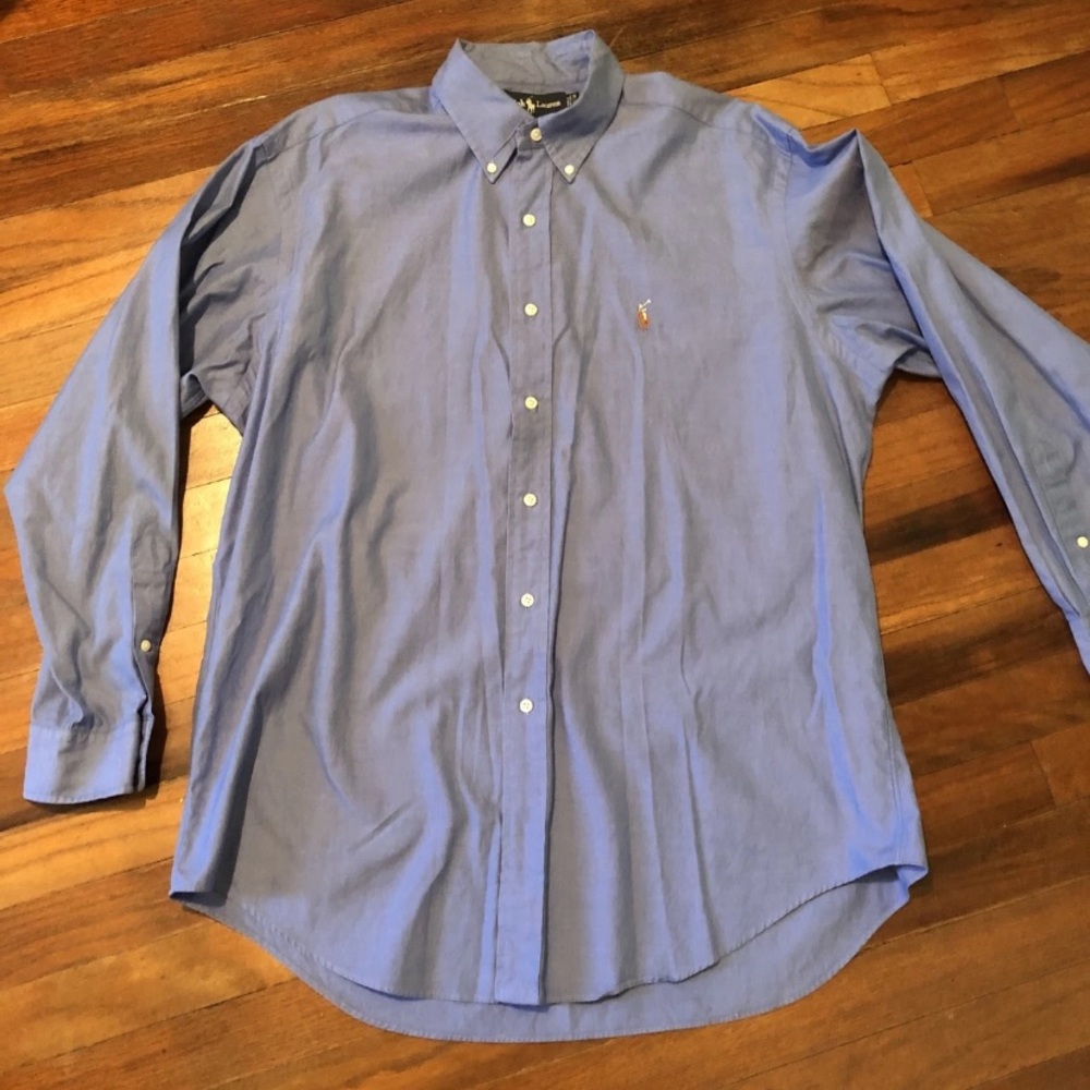 Ralph Lauren Light Blue Men's Button-Down Shirt